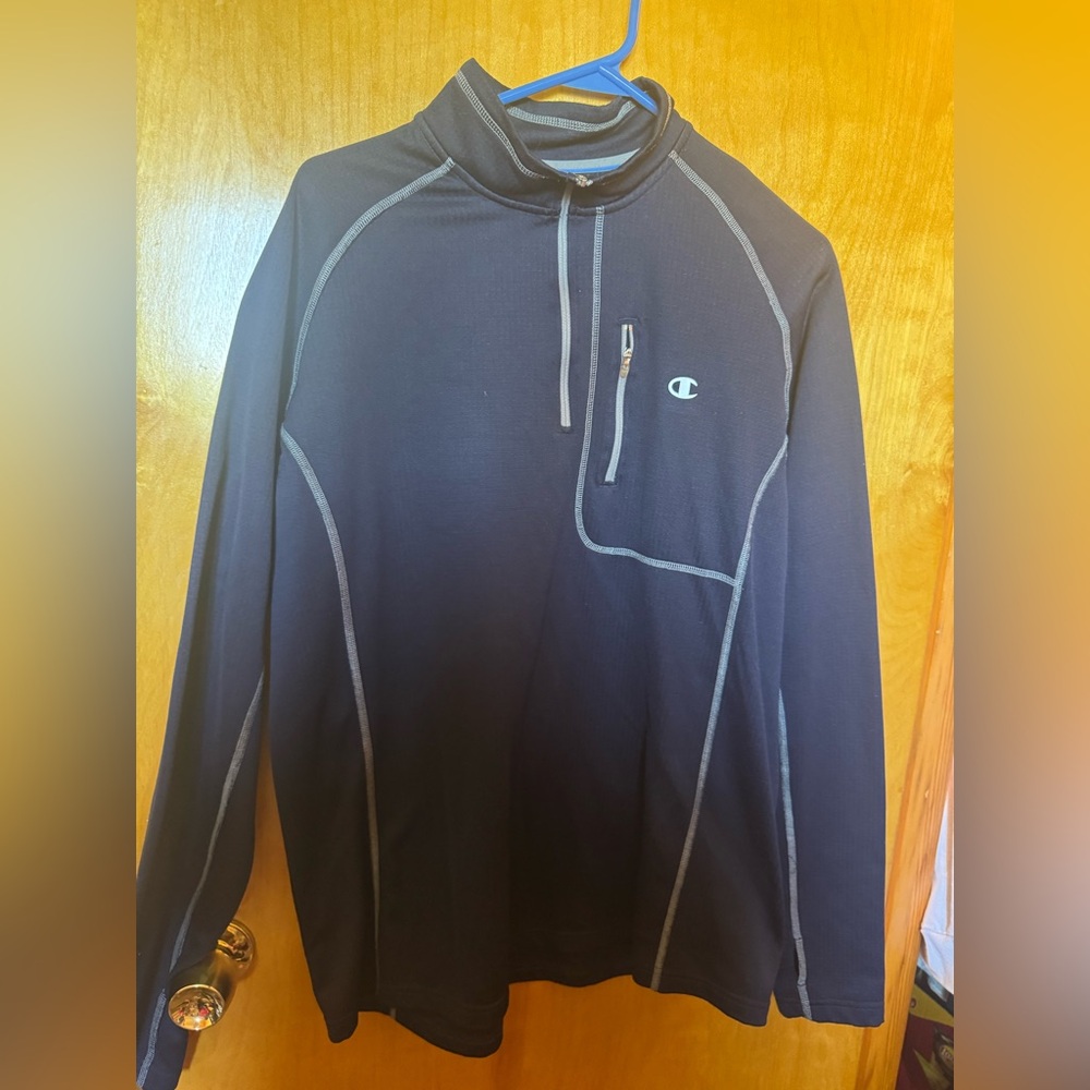 Champion quarter zip shirt